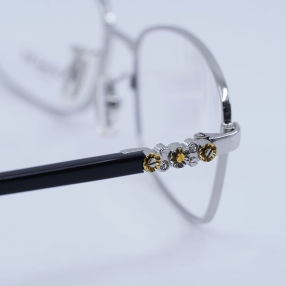 🕶️ New Coach HC5083B 9015 Eyeglasses - Silver/Black Frame - Picture 5 of 11